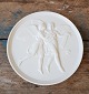 B&G rare bisquit plate with two angels.