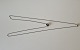 Georg Jensen Cave silver necklace