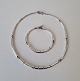 W&S.S jewelry set in sterling silver