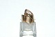 14 Karat, Gold ring with pearl
Size 59