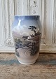 Royal Copenhagen vase decorated with landscape motif no. 2776/1217