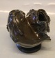 Just Andersen Double fish vase 12.5 x 12.5 D. 1833 Disko