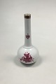 Herend Hungary Apponyi Purple Vase No 7074