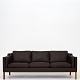Børge Mogensen / Fredericia Furniture
BM 2213 - Reupholstered three seater sofa in Savanne Coffee leather.
Availability: 6-8 weeks
Renovated

