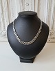 Beautiful Bismarck necklace in silver 48.5 cm.