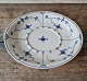 Royal Copenhagen Antik Blue fluted saucer for sauce bowl