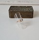 Vintage ring in 8 kt gold with pearl by Poul Nyhagen
