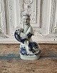 Georg Thylstrup for Royal Copenhagen figure - Man with fish no 1595 - Juliane 
Marie marked