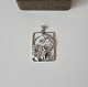 Pendant in silver