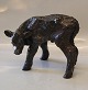 Calf 18 x 24 cm Gudrun Lauesen for Just Andersen 2405 Bronzed Disko metal