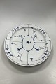 Large Old Royal Copenhagen Blue Fluted Plain Platter
