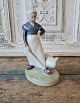 Royal Copenhagen Figure, Goose girl no. 528