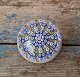 Letterpress in glass Millefiori