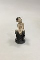Royal Copenhagen Figurine of Faun on Stump No 1738