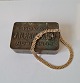 Vintage 14 kt gold brick bracelet 5 rows - extra long 21.5 cm.