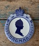 Royal Copenhagen Memorial plate from 1917 - Empress Dagmar 1847-1917