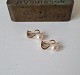 Vintage Akoya pearl ear clip in 14 kt gold