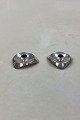 Bent Knudsen Sterling Silver Candlesticks No. 1050 (2)