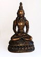 Buddha in bronze from Thailand with many details