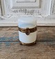 1800s box in white opal glass with gilded mounting