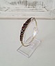 Vintage garnet bracelet in gold-plated sterling silver