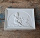 Royal Copenhagen Bisquit plate "Cupid works a net".