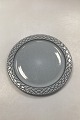 Bing and Grondahl/Kronjyden Grey Cordial Large Dinner Plate No 624