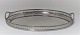 Netherlands. Large oval silver tray with gallery edge (835). Produced 1916 (G). 
Stamped VS in shield. Length 37.5 cm. Width 27 cm.