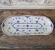 Royal Copenhagen Blue fluted half lace celery dish no. 714