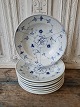 B&G Blue fluted Hotel porcelain with logo large soup plate no. 1008