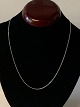 Anker Round necklace in 14 carat, White gold, the necklace is new.
Length: 45 cm.