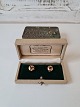 Pair of breast buttons in 14 kt gold - classic knot design