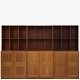 Mogens Koch / Rud. Rasmussen Snedkerier
Set of three cabinets and three bookcases in patinated solid mahogany on three 
bases. This is a model photo and the item is available in different variations. 
Please contact us for more information about stock status.
Contact us regarding stock
Good condition
