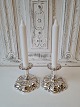 Pair of very beautiful candlesticks in silver