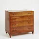 Mahogany chest of drawers with four drawers
