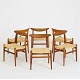 Hans J. Wegne. Six chairs W2.