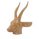 Axel Salto stoneware antelope. Copenhagen circa 1930. Nice condition. H: 26cm