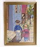 Fine art, village, 1930s, 52.5x40
Great condition
