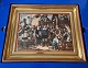 B&G Porcelain painting with motif of Christian the 4th on the Trinity no. 486 
out of 1200