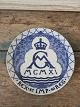 Royal Copenhagen Commemorative plate on the occasion of King Georg V & Queen 
Mary