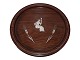 A.F. Rasmussen
Rosewood tray with inlaid silver - The Goddess Ceres