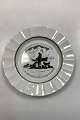 Royal Copenhagen Aluminia Søværnets Juleplatte 1975