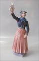 Dahl Jensen 1325 Fano girl waving 32 cm