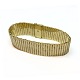 A bracelet in 14k gold, w. 21 mm