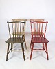 Dining room chairs - Natural colour, Brown and Red - Danish Design - Farstrup 
Møbelfabrik - 1960
Great condition
