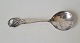 Marmalade spoon in silver decorated with leaves from 1956