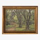 Carlo Hornung-Jensen
Oil on canvas. Forstbotanisk garden in June, with gold painted frame. Signed.
1 pc. in stock
Good, used condition
