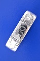 Georg Jensen silver Cactus Napkin ring  81 with monogram