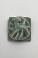 Royal Copenhagen / Dragsted  Porcelain / Sterling Silver Jais Nielsen Brooch