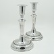 Gert Mortensen; Pair of silver candlesticks